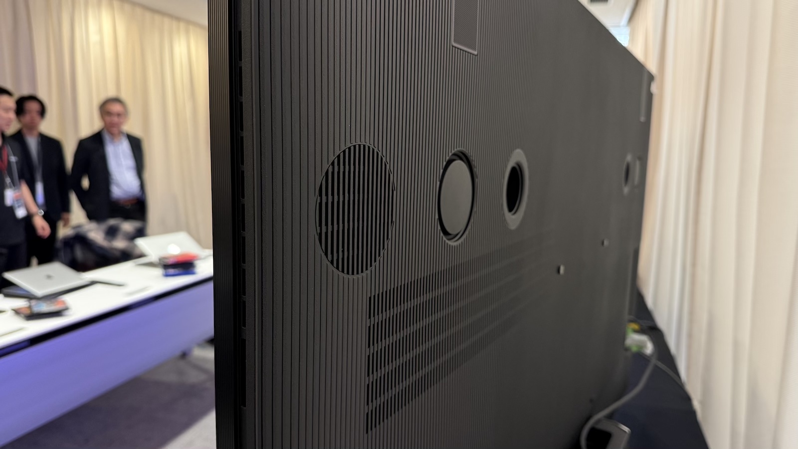 A photograph of the rear of the Sony Bravia 9 II TV