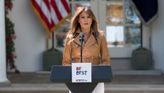 First lady Melania Trump has spoken out against White House immigration policy