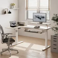 Eureka L-Shaped standing desk 