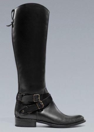 Zara riding boots, £119