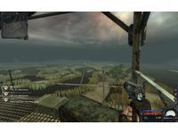 A survivor on the tower is calling for help.