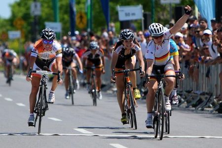 Ina-Yoko Teutenberg claimed the victory for a Specialized-lululemon double-header in Gatineau