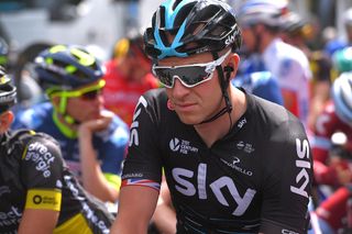 Ian Stannard before the start of stage 3 at Criterium du dauphine