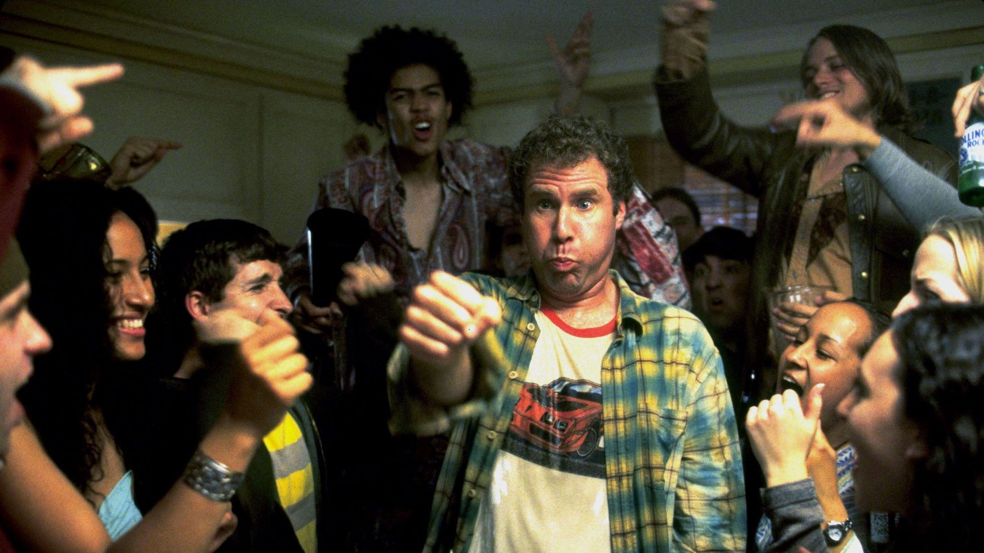Will Ferrell at a party in Old School