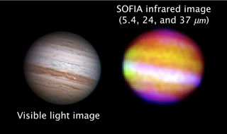 Jupiter in Infrared