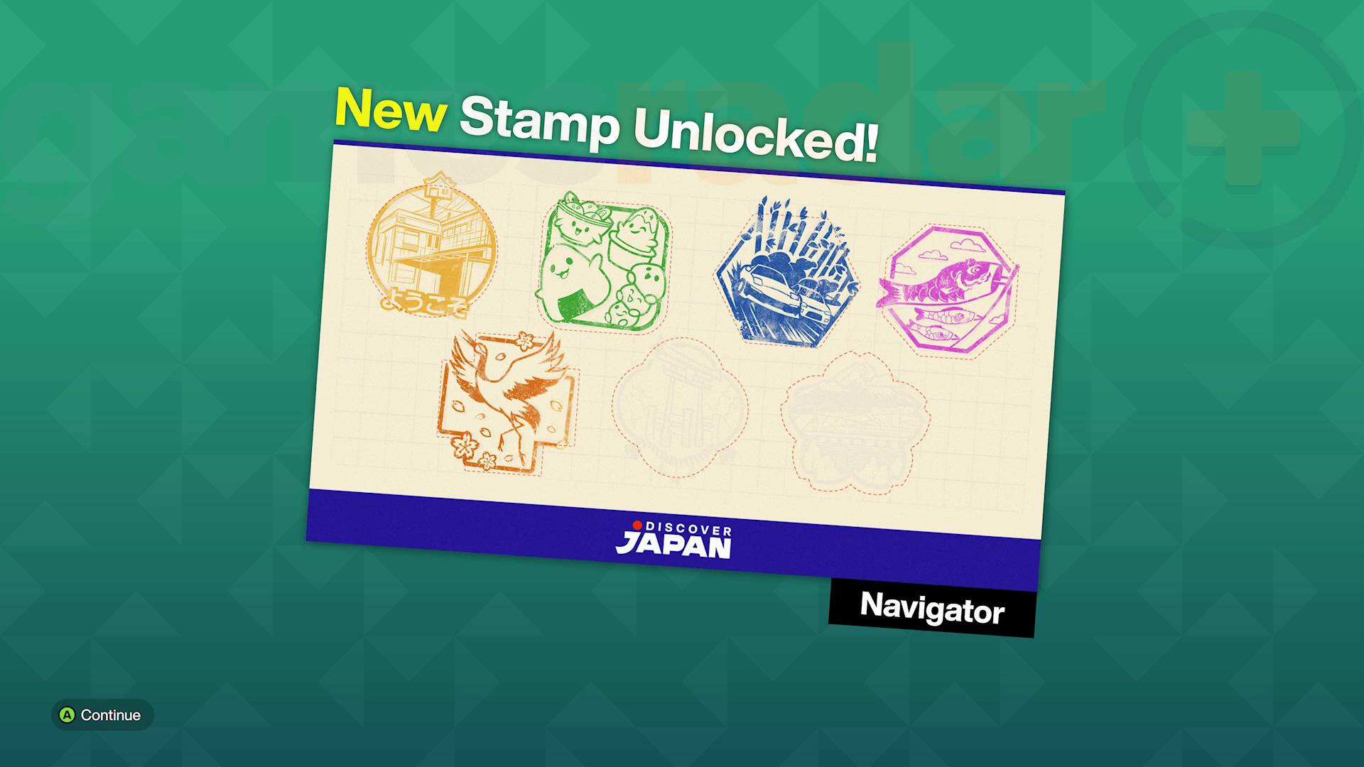 Forza Horizon 6 discover japan stamps, orange stamp unlocked