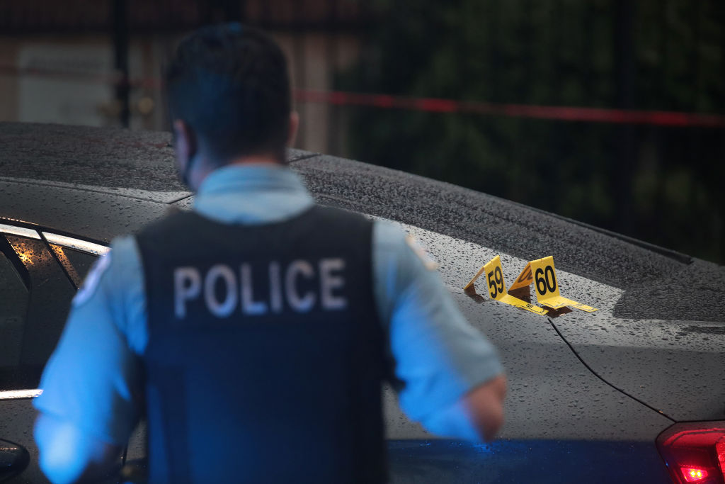 Crime scene.