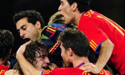 Will Spain still be celebrating after Sunday's game?