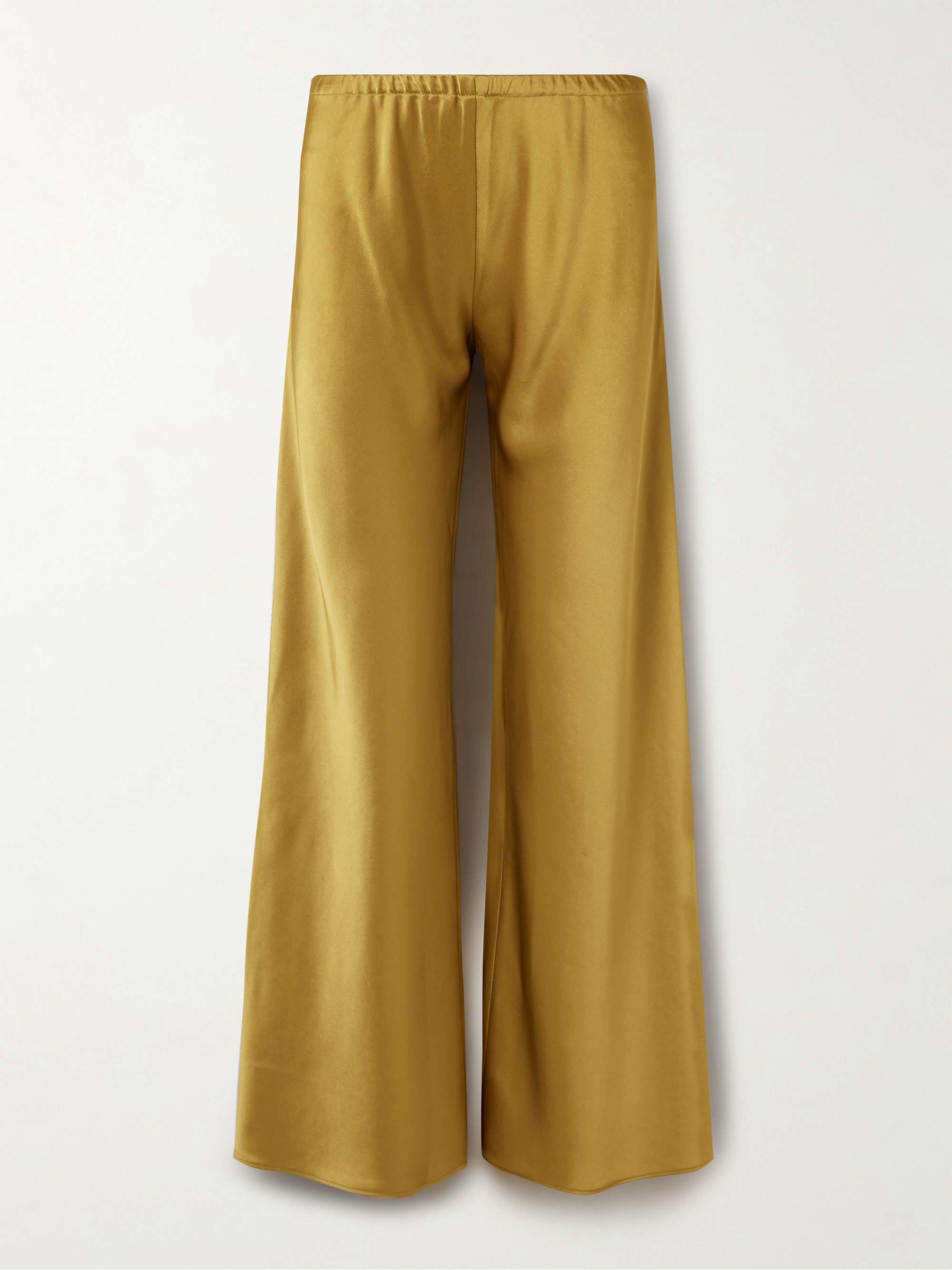 Colby Satin Wide-Leg Pants