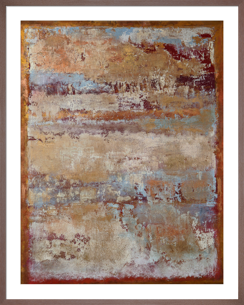 King and Mcgaw, Copper Clouds, Liz Jameson 102 x 82 cm