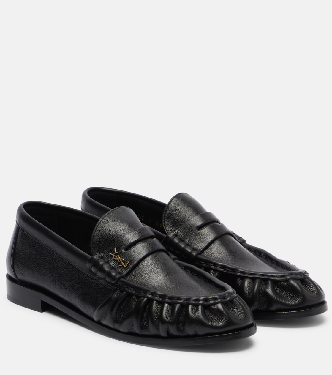 Saint Laurent, Le Loafer Leather Penny Loafers