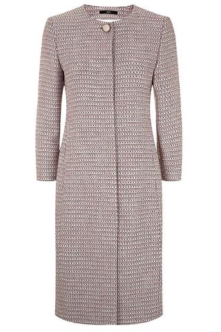 BOSS Bouclé Pink Coat, £400