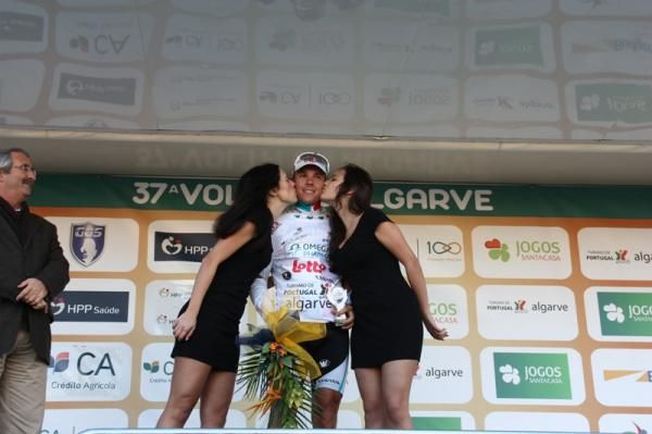 Philippe Gilbert leads the points classification.