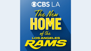 CBS LA `The New Homes of the Los Angeles Rams' graphic