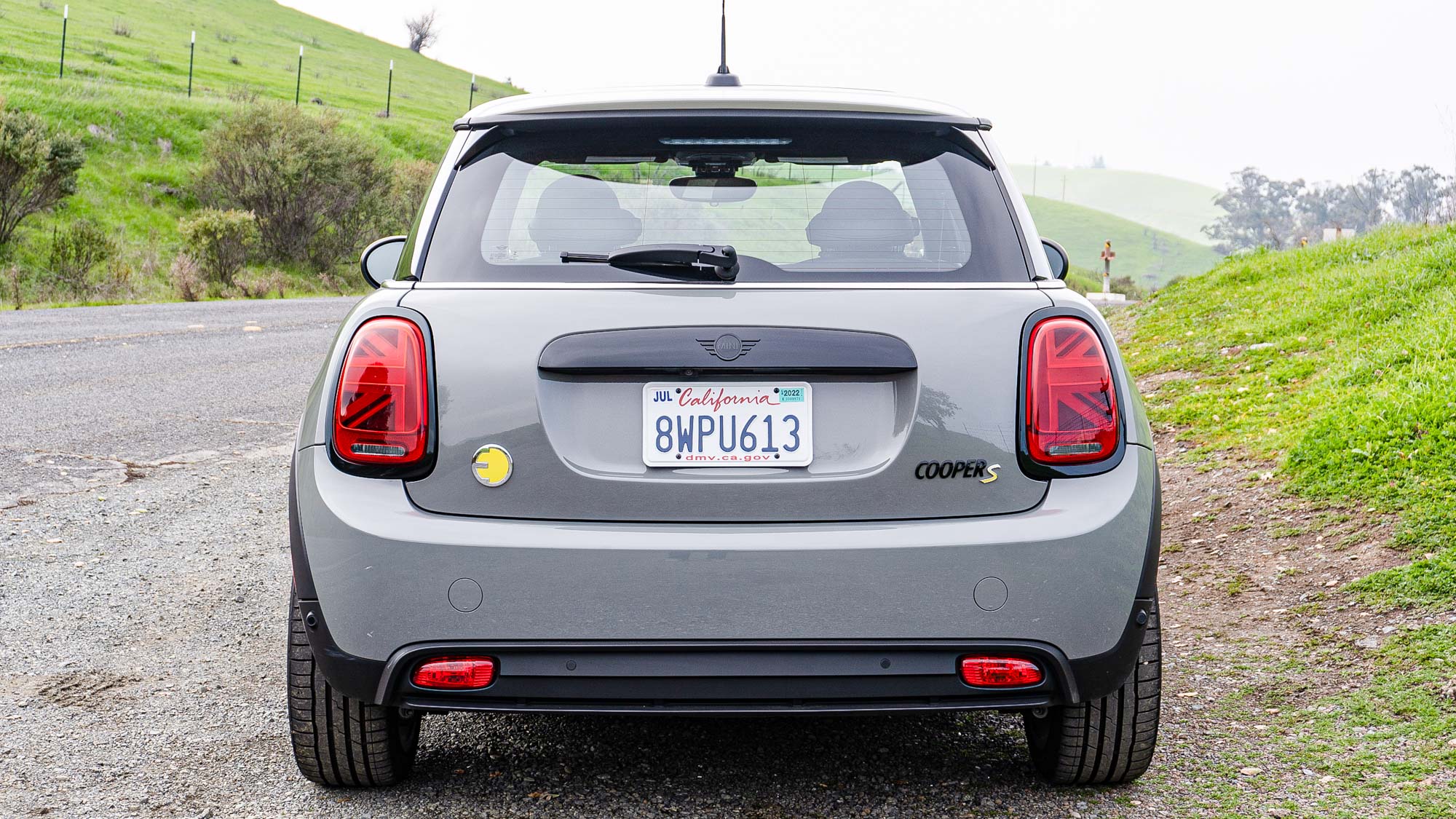 Rear view of Mini SE