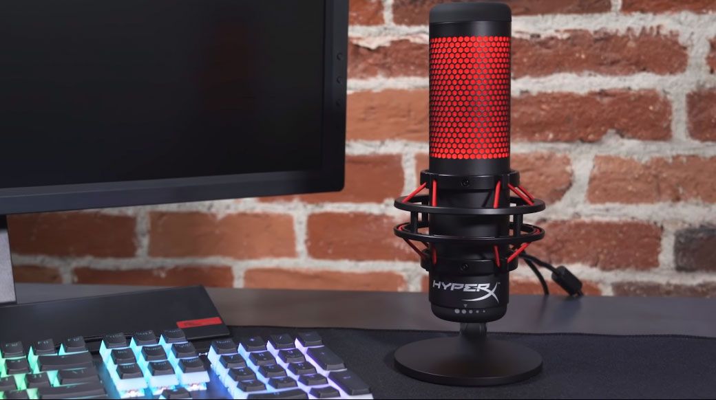 Hyperx Launches A Flashy Mic With Built In Shock Mount For 139