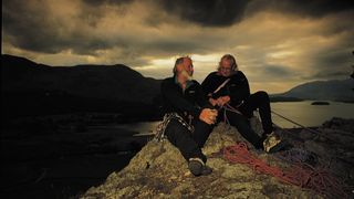 Sir Chris and Doug Scott on Shepherd's Crag