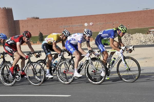 Race leader Tom Boonen (Omega Pharma-Quick Step) was attentive all day and made the key splits in the peloton.