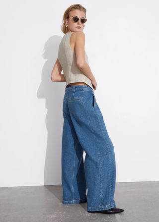 Relaxed Wide Jeans