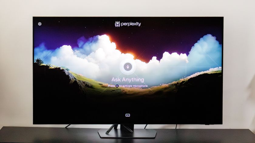 Perplexity app on Samsung TV