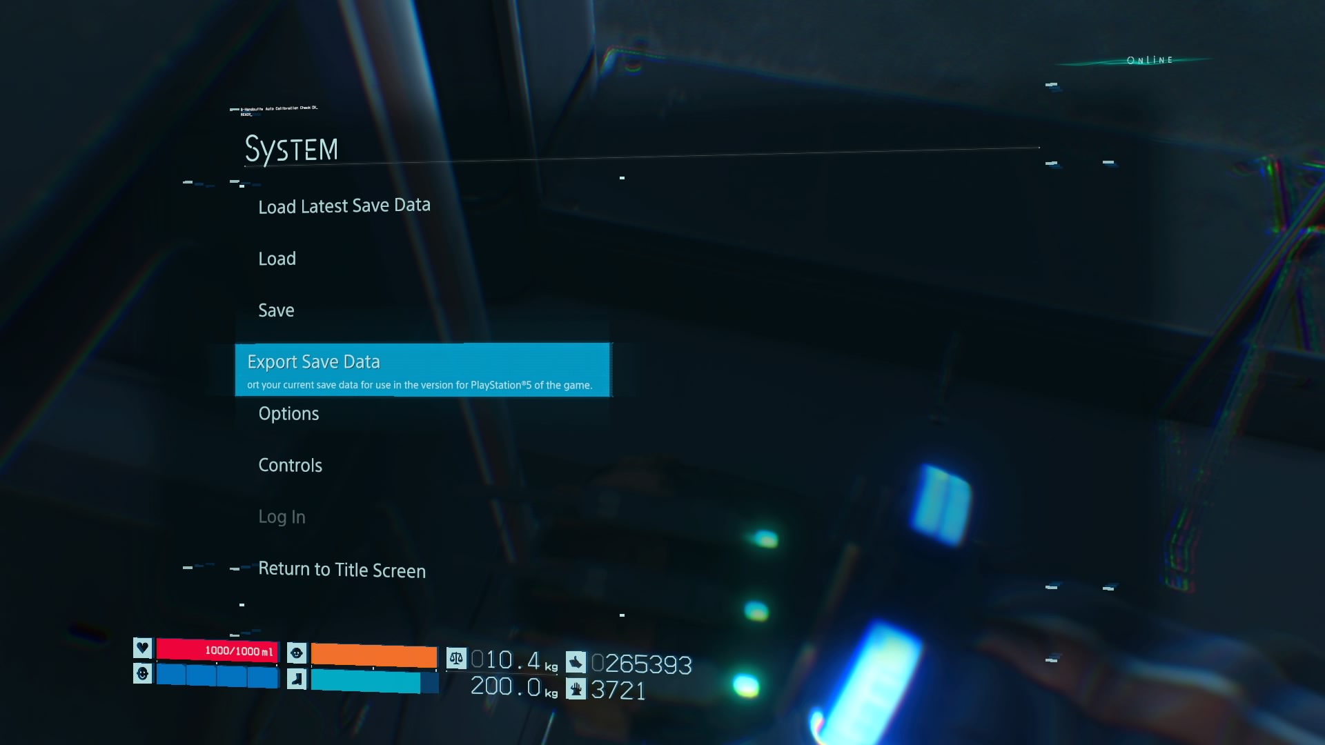how to transfer a Death Stranding PS4 save to PS5