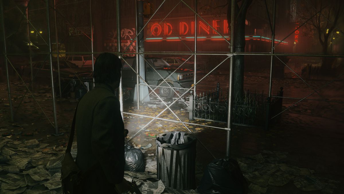 Alan Wake 2 image fidelity comparison screenshots