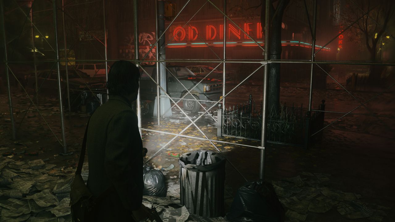 Alan Wake 2 image fidelity comparison screenshots