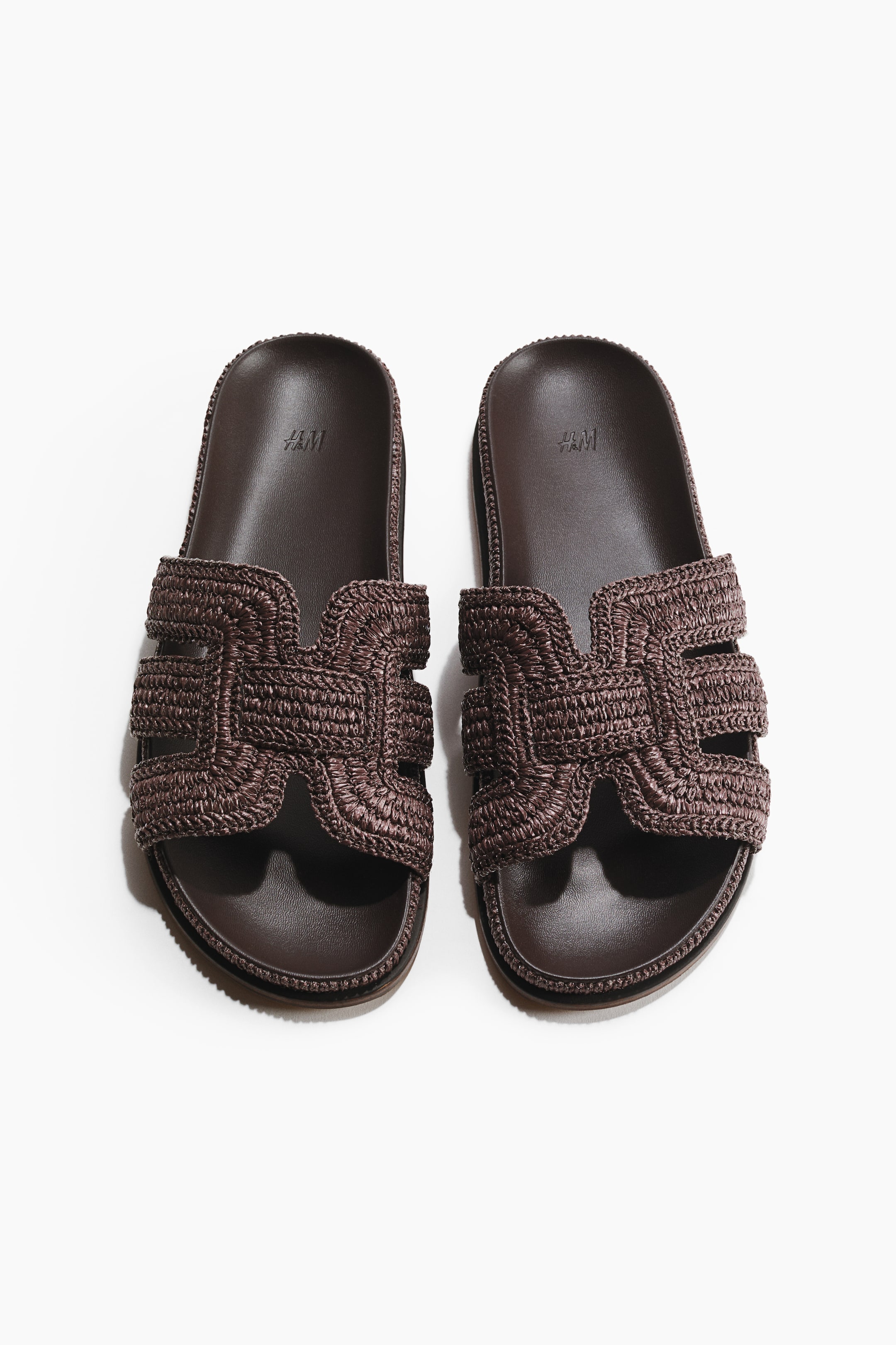 Braided Straw Sandals