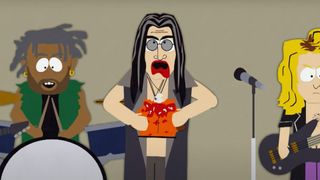 Ozzy Osbourne in the Chef Aid episode of South Park