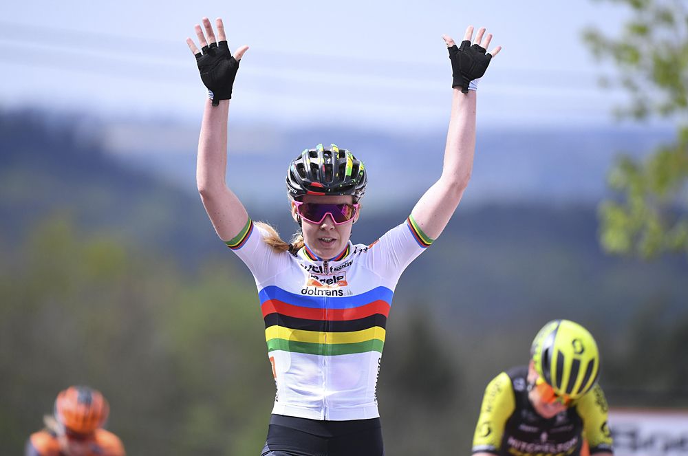 Anna van der Breggen (Boels Dolmans) wins La Fleche Wallonne