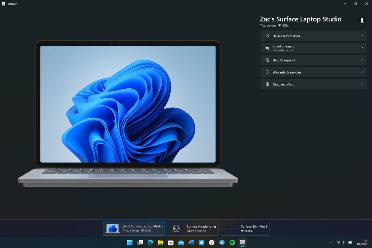 New Surface App Surface Laptop Studio