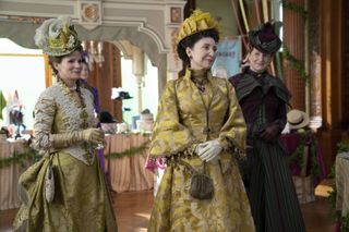 Kelli O'Hara, Donna Murphy, Katie Finneran HBO The Gilded Age Season 1 - Episode 2