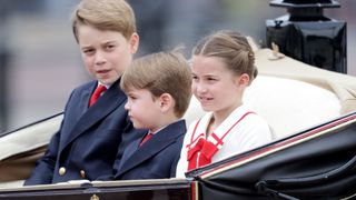 Prince George, Princess Charlotte and Prince Louis