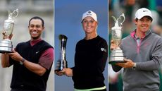 Tiger Woods, Anna Nordqvist and Rory McIlroy