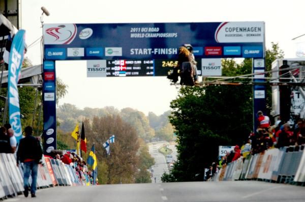 The finish line