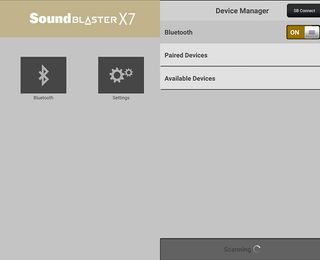 Try the Sound Blaster X7 app to make sonic tweaks