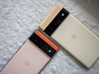 Google Pixel 6 And Pro Backs