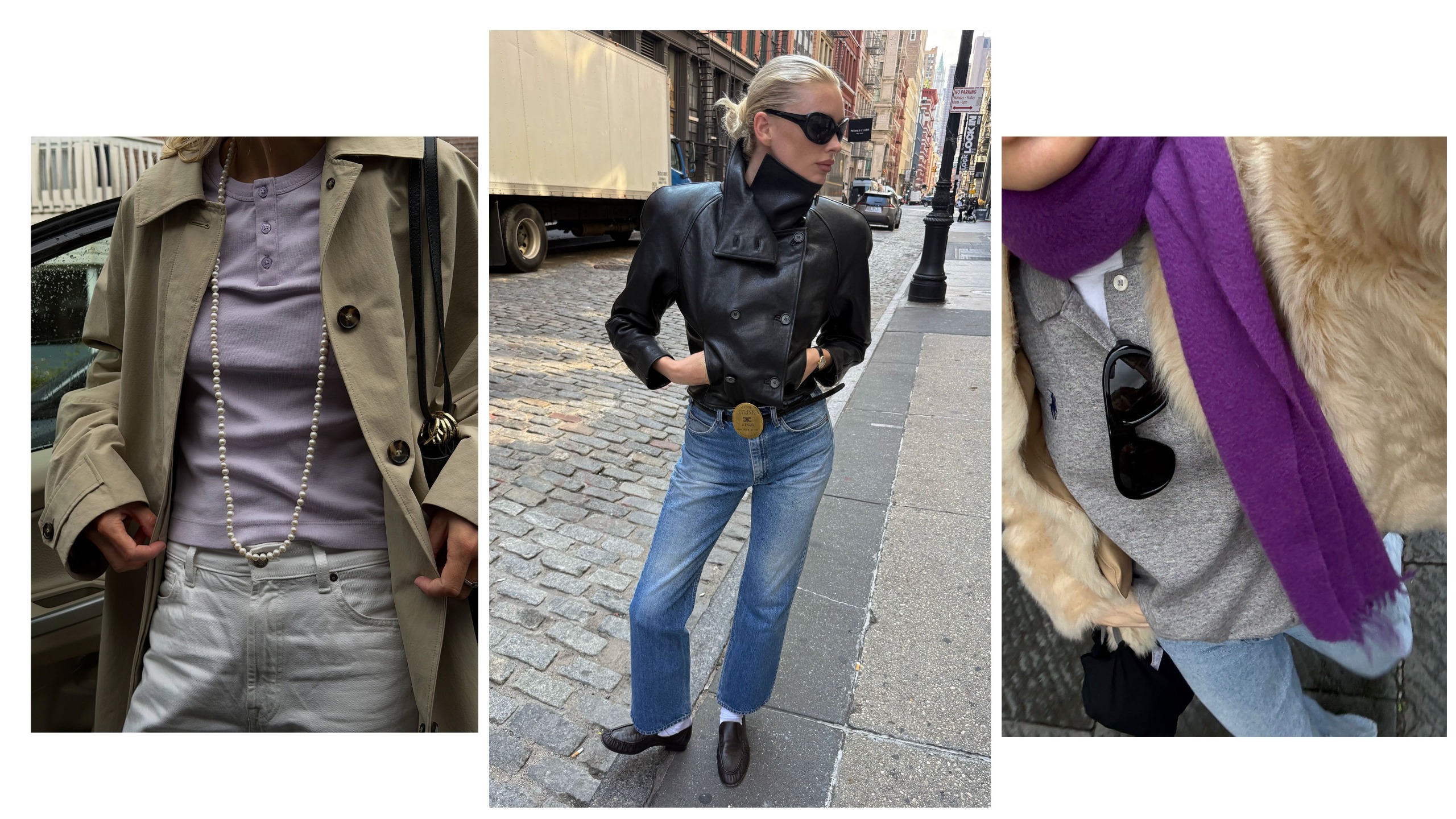 Women in denim outfits