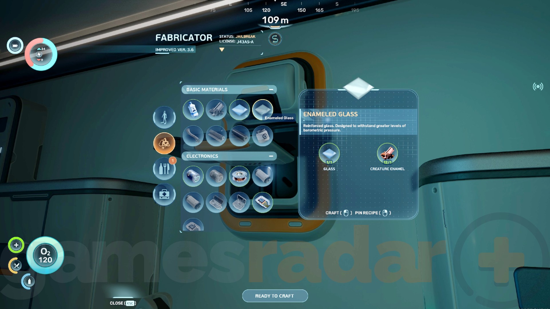 The Subnautica 2 enameled glass recipe
