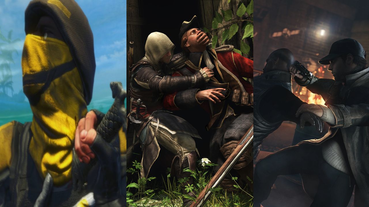 Click through the gallery for a tour of Ubisoft's go-to stealth systems.