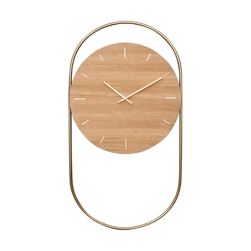 Amalie Kallesøe Bergholdt for Andersen Furniture, A-Wall wall clock 41x76 cm