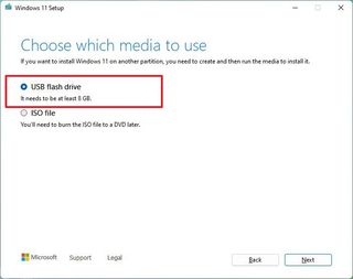 Create USB for Windows 11 version 24H2