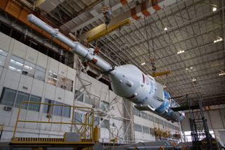 Soyuz Rocket Undergoes Final Pre-Launch Prep