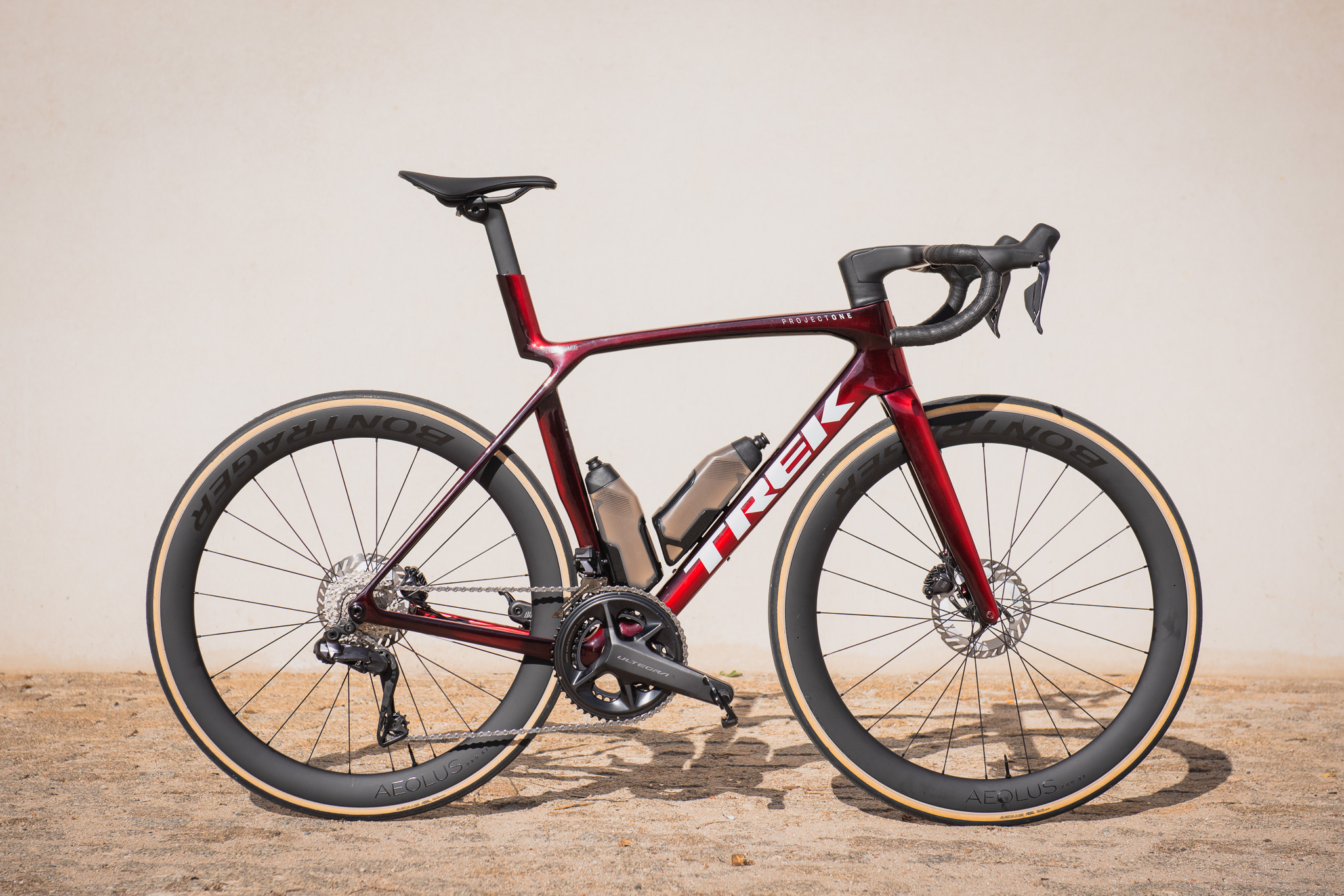 Trek Madone SLR Gen 8 at the launch event in Cebreros, Spain