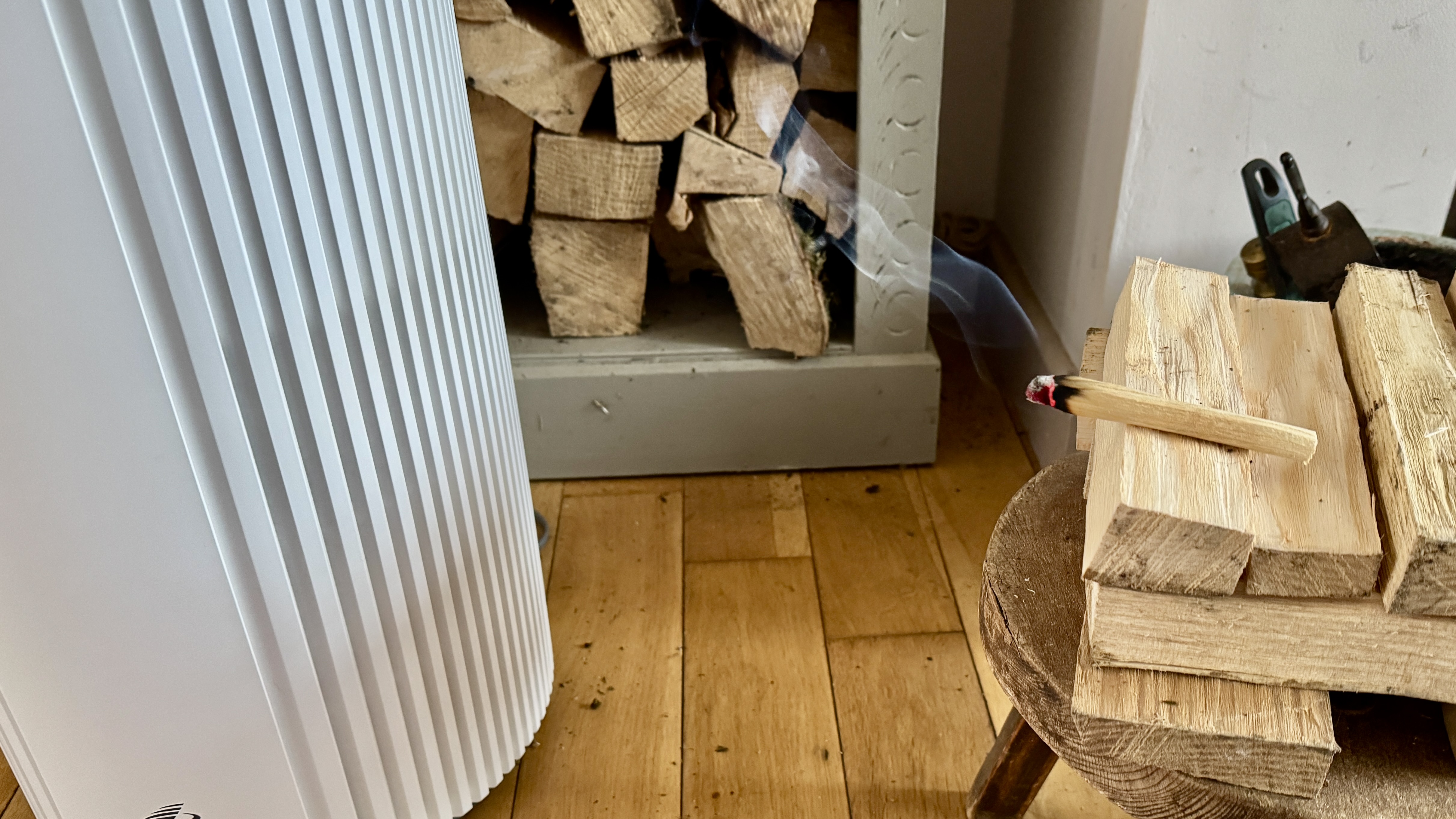 Coway Airmega 350 air purifier at home