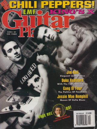 Guitar Player magazine October 1991 issue