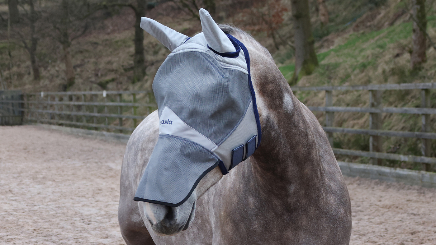 Masta Fly Mask for horses With Ears