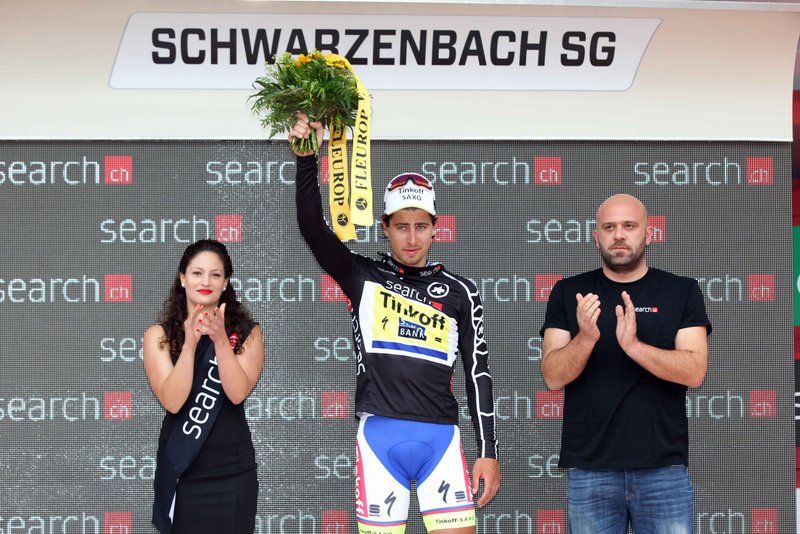 Peter Sagan (Tinkoff-Saxo) in the points jersey