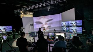 Students explore VR and AR with Stage Prevision on a 50x70-foot stage and a 44x16-foot ROE LED at Miami University.