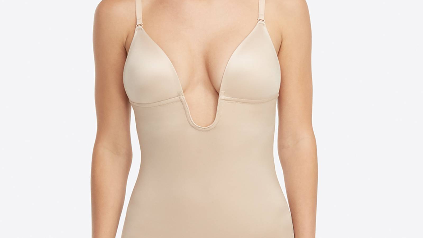 Spanx Suit Your Fancy Plunge Low-Back Mid-Thigh Bodysuit Review